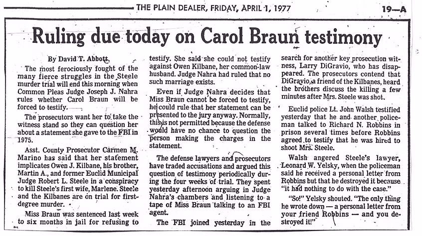 Historical case photograph or newspaper clipping