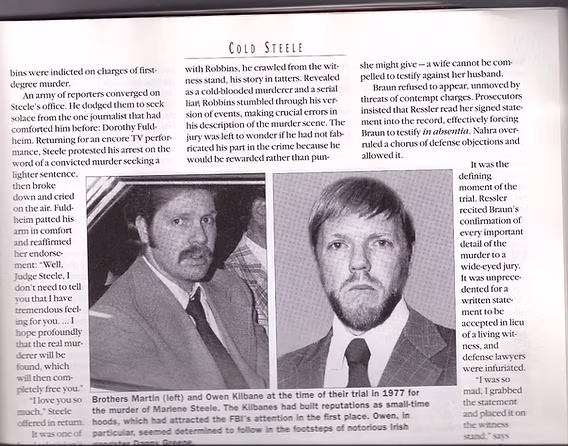 Historical case photograph or newspaper clipping
