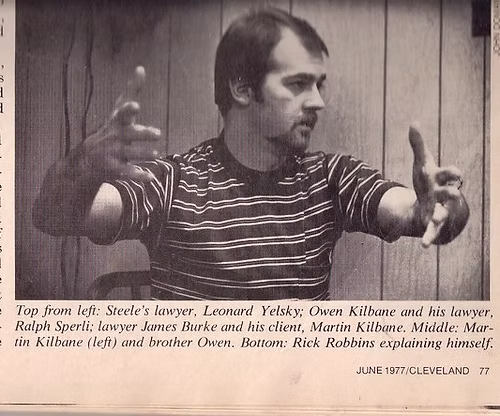 Historical case photograph or newspaper clipping